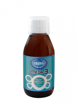 Ersağ Çilek Aromali Omega 3 Sıvı (Çilek Aromalı)