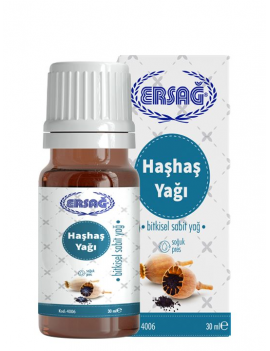 Ersağ Haşhaş Tohumu Yağı 30 ml